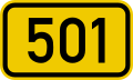 File:Bundesstraße 501 number.svg