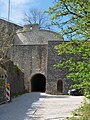 Deutsch: Eingang zu Burg Hohenneuffen auf der Schwäbischen Alb. English: Entrance to the Hohenneuffen Castle in Swabian Jura in the German Federal State Baden-Württemberg.