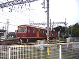 内部車庫（2006年5月、検修庫付近）