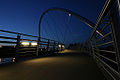 Fußgängerbrücke über die Mulde