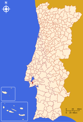 Localização de Barreiro