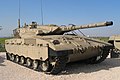 Merkava Mk II MBT al museu Yad la-Shiryon, Israel.