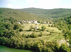 Skyline of Serrières-sur-Ain