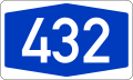 File:Bundesautobahn 432 number.svg