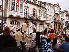 Zancudos na vila os días do festival