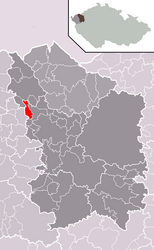 Božičany – Mappa