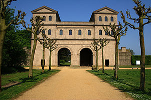 Rekonstruiertes Burginatiumtor in Xanten