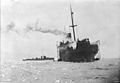 HMAT Ballarat sinking, Phoenix to the left