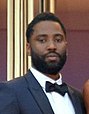 John David Washington at a press event for The Piano Lesson in 2022