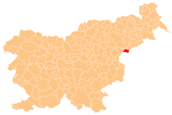 Location of the Municipality of Rogatec in Slovenia