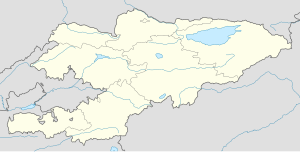 Ozero Teshikkël' is located in Kyrgyzstan