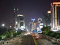 View of Shun Hing Square at night