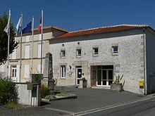 Ang Town Hall sa Saint-Seurin-de-Palenne