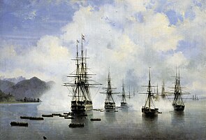 The Landing of N. N. Raevskyi at Subashi 1839