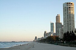 Surfers Paradise strand