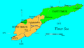 Map of Timor