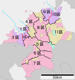 Carte de la circonscription.