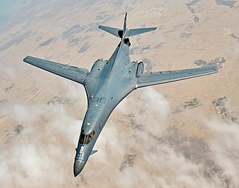 B-1B Rockwell B-1 Lancer.