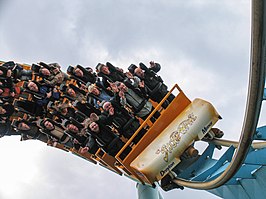 De Shockwave in Drayton Manor Theme Park.