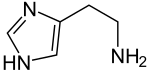 Struktur von Histamin