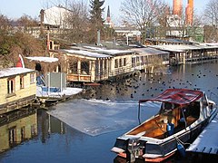 Landwehrkanal in Berlin, Germany