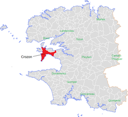 Crozon – Mappa