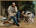 Pierre-Joseph Proudhon und seine Kinder (1865)