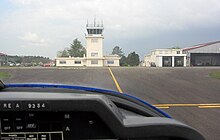 Tour de contrôle de l'aérodrome de Dax - Seyresse.