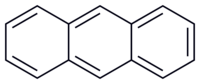 Structuurformule van antraceen