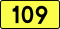 Tabliczka DW109