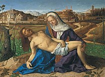 Giovanni Bellini Martinengo Pietà, 65 × 90 cm.