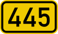 File:Bundesstraße 445 number.svg