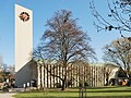 Deutsch: Die Evangelische Stephanuskirche in Stuttgarter Stadteil Giebel. English: The protestant Stephanus Church in Giebel, a district of Stuttgart in the German Federal State Baden-Württemberg.