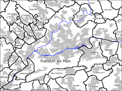 Frankfurt (Main) West is located in Frankfurt am Main