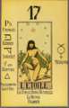 Disseny de l'arcà per al llibre de Papus Le Tarot Divinatoire. Le Livre des Mystères et les Mystères du Livre. Clef du tirage des cartes et des sorts. Avec la reconstitution complète des 78 lames du Tarot Égyptien et de la méthode d'interprétation. Les 22 arcanes majeurs et les 56 arcanes mineurs (1909).