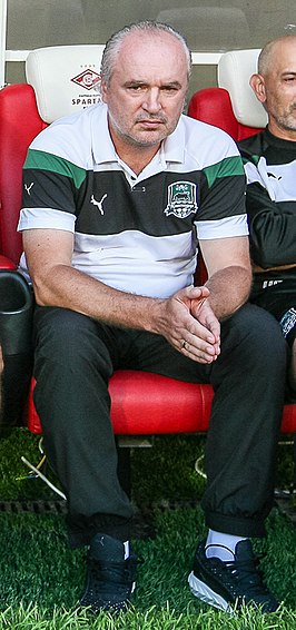 Igor Sjalimov als trainer van Krasnodar, 2016