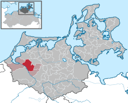 Ahrenshagen-Daskow – Mappa