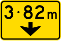 (PW-46) Maximum height marker