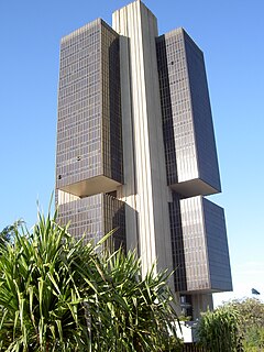 ブラジリアにあるブラジル中央銀行本店