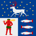 Contea de Västerbotten - Bandera