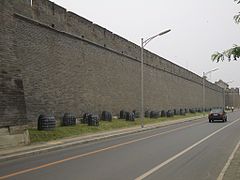 The walls of the fortress