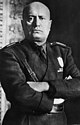 Benito Mussolini.