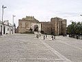 Piazza Castello with sight on the castle 'Castello del Malconsiglio'