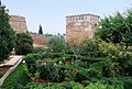 Mauern und Türme der Alhambra