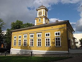 Het houten stadhuis uit 1829