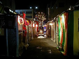 Kita no Yatai-ruokakojujen kuja