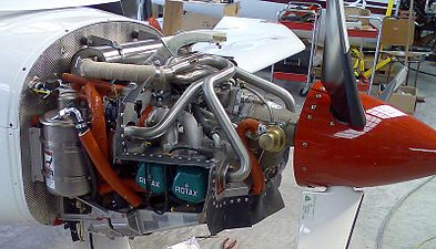 light aircraft engine