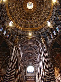 Siena, Duomo, interno