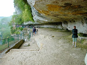 La terrasse principale.