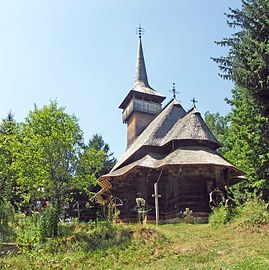 Wooden orthodox church from Maramureş